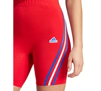 adidas Women's Future Icons 3-Stripes Bike Shorts