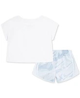 Nike Toddler Girls 2-Pc. Prep Your Step Tee & Tempo Shorts Set