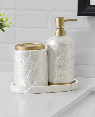 Lavender and Sage 3-Pc. Bathroom Accessory Set