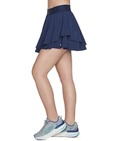 Skechers Women's Solid Sport Court Pull-On Layered Skort