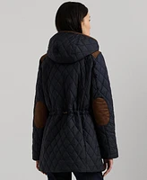 Lauren Ralph Women's Hooded Anorak Quilted Coat