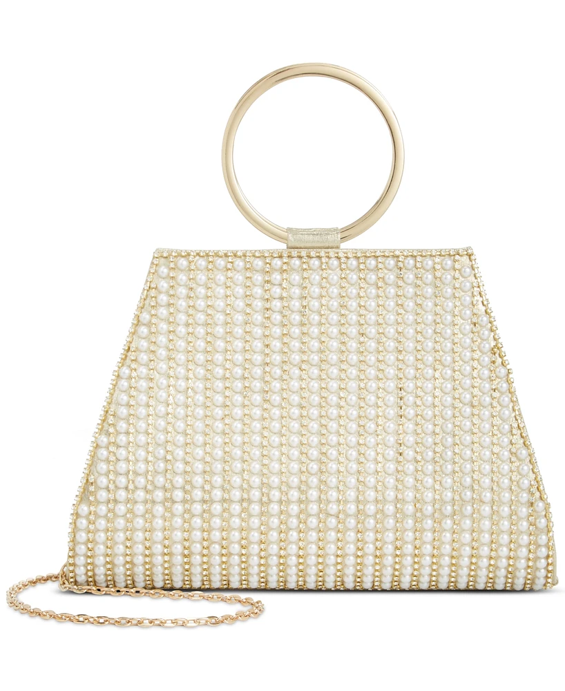 I.n.c. International Concepts Brynn Small Imitation Pearl Clutch, Created for Macy's