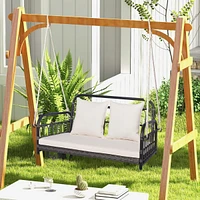 Vebreda 2-Person Outdoor Hanging Chair with Ropes