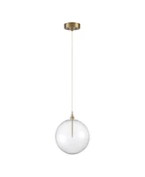 Trade Winds Lighting Trade Winds Minimus 1-Light Pendant in Natural Brass