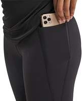 Reebok Women's Lux High Rise Mini-Flared Pants
