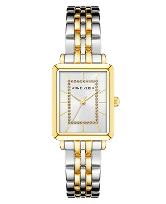 Anne Klein Women's Quartz Two-Tone Alloy Bracelet Watch, 24mm