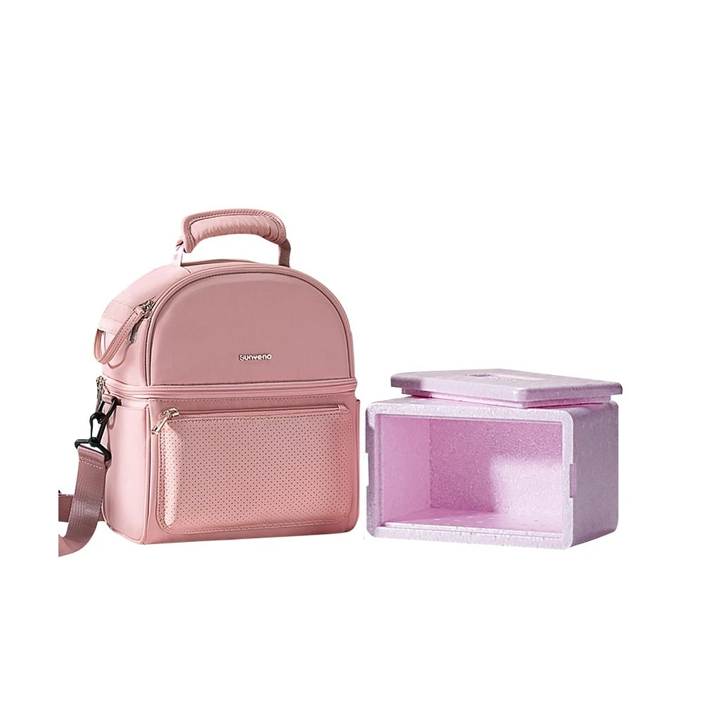 Sunveno Breastmilk Cooler Bag with Detachable Insulation Box Set