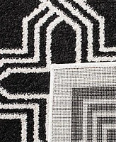 Safavieh Amherst AMT413 Anthracite and Ivory 5' x 8' Area Rug