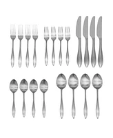 Godinger Unica 18/10 Stainless Matte 20 Piece Set, Service for 4