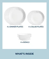 Corelle Bella Faenza 12 Pc. Dinnerware Set, Service for 4