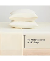 Arkwright Bulk Fitted Microfiber Sheets
