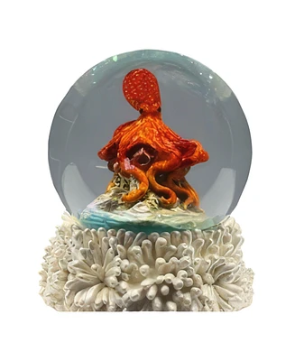 Fc Design 3.25"H Octopus Snow Globe Home Decor Perfect Gift for House Warming, Holidays and Birthdays