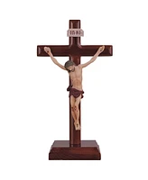 Fc Design Jesus Nailed On The Cross 12"H Wall Cross Crucifix Holy Wall Plaque Decor Home Decor Perfect Gift for House Warming, Holidays and Birthdays