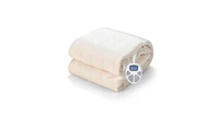 Slickblue Flannel Heated Electric Blanket with 10 Heating Levels