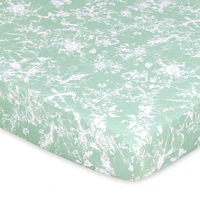 The Peanutshell Pack n Play, Mini Crib, Portable Crib or Fitted Playard Sheets for Baby Girl, Boho Tie Dye, 3 Pack Set
