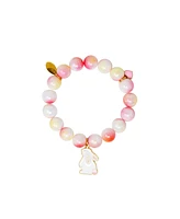 Zomi Gems Girls Easter Bunny Bead Bracelet - Set of 3