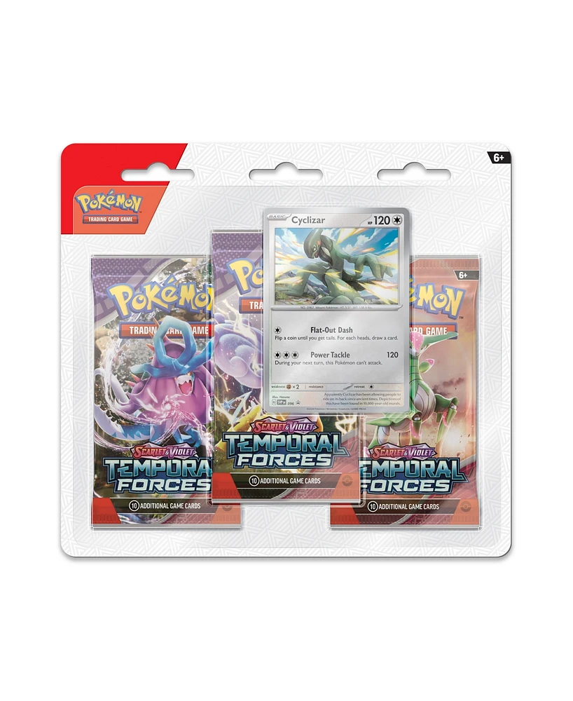 2024 Pokemon Scarlet Violet S5 Temporal Forces 3pk Blister