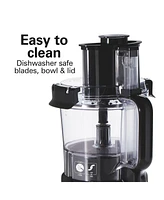 Hamilton Beach Stack Snap 10 Cup Food Processor