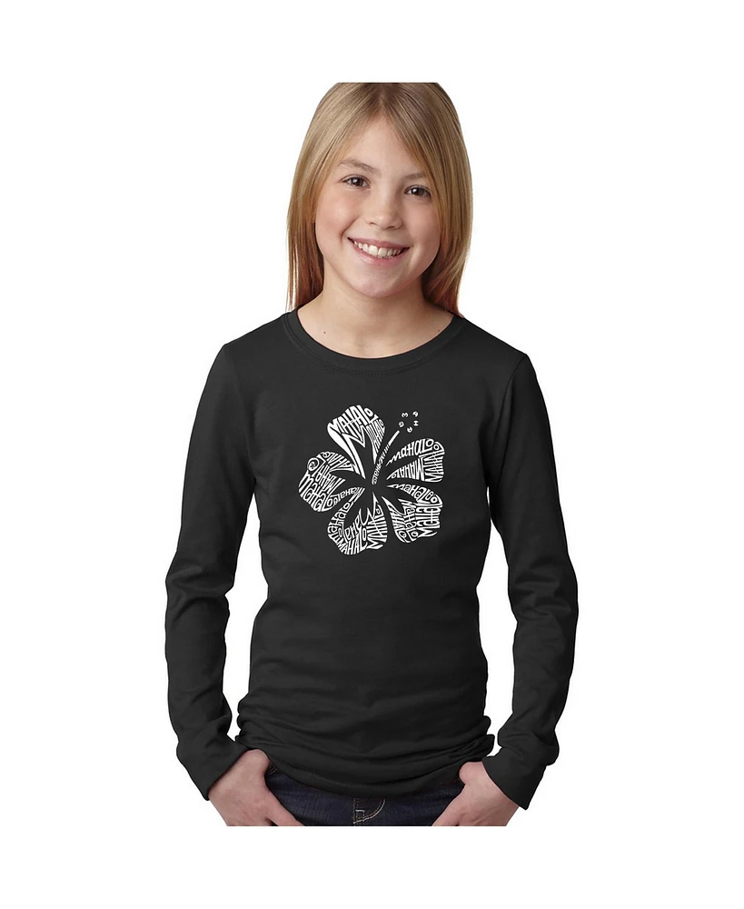 La Pop Art Girls Word Long Sleeve - Mahalo