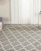 Safavieh Amherst AMT420 Dark Gray and Beige 10' x 14' Area Rug