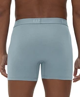 Gap Men's 3-Pk. Stretch Fly-Front 5" Boxer Briefs