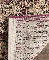 Safavieh Lavar Kerman LVK621 Creme and Red 8' x 10' Area Rug