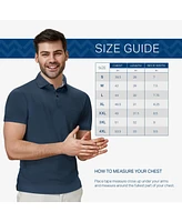 Men's Designer Golf Polo Shirt Plus - 3 Pack