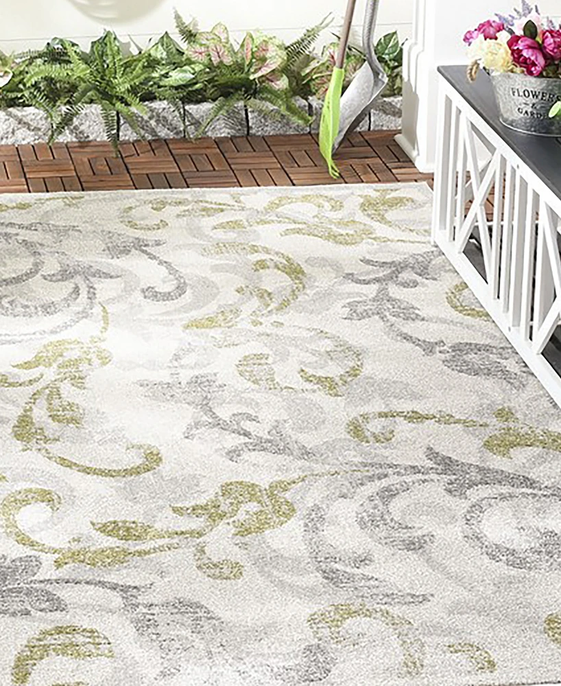 Safavieh Amherst AMT428 Ivory and Light Gray 2'6" x 4' Area Rug