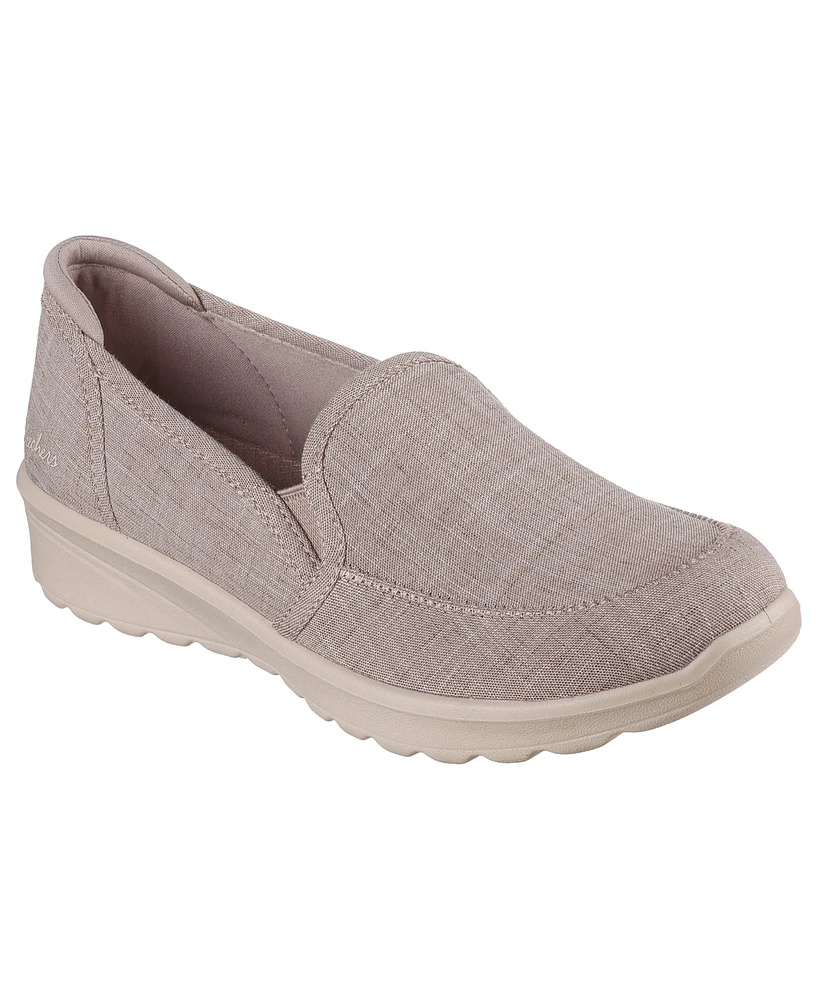 Skechers Women's Lovely Vibe Slip-On Casual Sneakers from Finish Line - Tpe