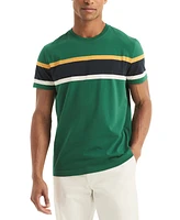 Nautica Men's Classic-Fit Colorblocked Stripe T-Shirt