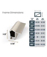 Deco Tv Frames 43" Alloy Prismatic Frame for Samsung The 2021-2024