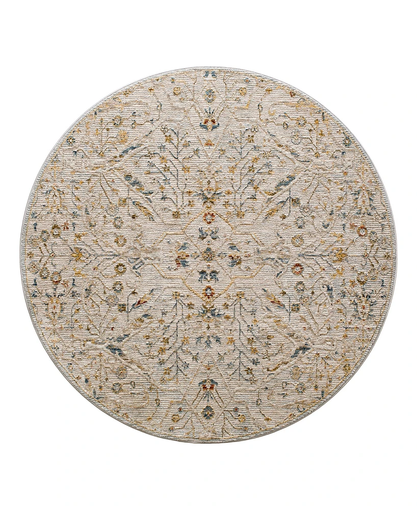 Surya Reina Ren-2300 6'7x6'7 Round Area Rug