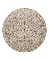 Surya Reina Ren-2300 6'7x6'7 Round Area Rug