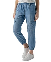 Sanctuary Women's Relaxed Rebel High-Rise Cargo Pants