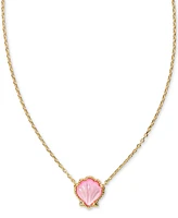 Kendra Scott 14k Gold-Plated Stone Shell 19" Pendant Necklace