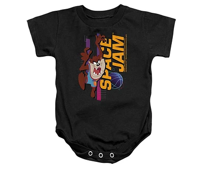 Space Jam 2 Baby Girls Taz Standing Snapsuit