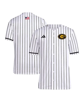 Adidas Men's White Grambling Tigers Replica Baseball Jersey