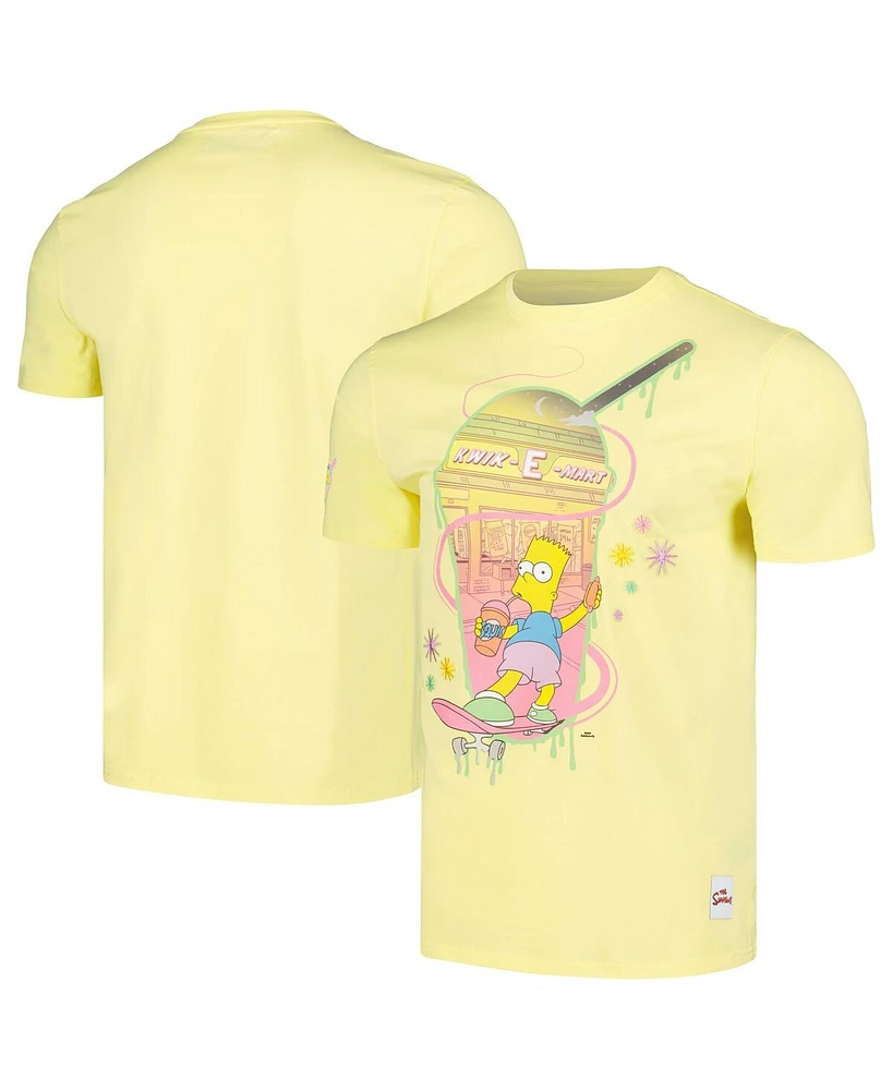 Freeze Max Men's Yellow The Simpsons Bart T-Shirt