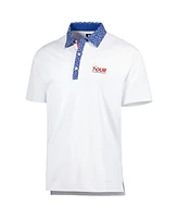 FootJoy Men's White Tour Championship Tulip ProDry Polo