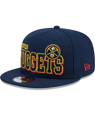 New Era Men's Navy Denver Nuggets Gameday 59fifty Snapback Hat