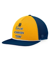 Top of the World Men's Navy/Gold Notre Dame Fighting Irish Play Like A Champion Today Foam Trucker Adjustable Hat