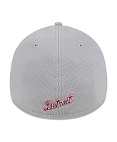New Era Men's Gray Detroit Tigers Active Pivot 39thirty Flex Hat