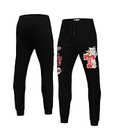 Freeze Max Men's Black Tom and Jerry University Jogger Pants