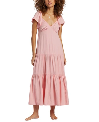 Billabong Juniors' Last Light Tiered Midi Dress