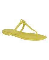 Calvin Klein Women's Edhen Open-toe Jelly Thong Sandals