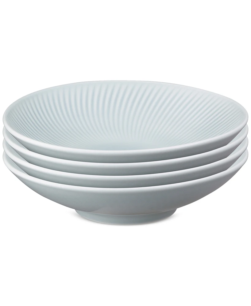 Denby Porcelain Arc Collection Pasta Bowls, Set of 4