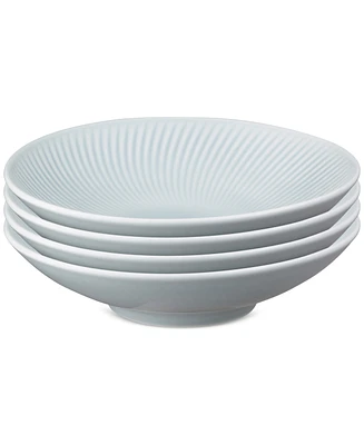 Denby Arc Collection Porcelain Pasta Bowls, Set of 4