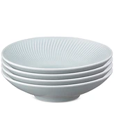 Denby Porcelain Arc Collection Pasta Bowls, Set of 4