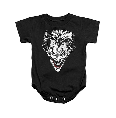 Batman Baby Girls Joker Red On Snapsuit