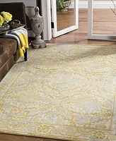 Safavieh Evoke EVK242S Ivory/Gold 5'1" x 7'6" Area Rug